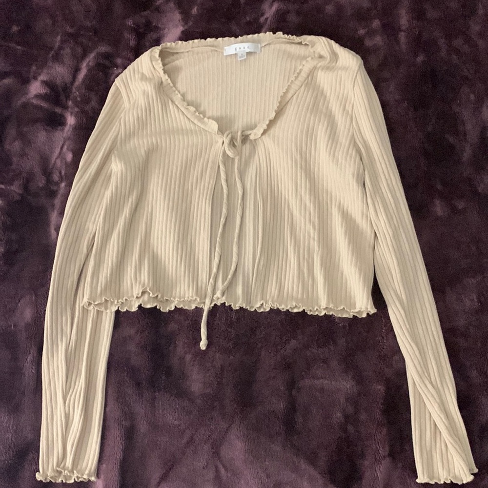 Cropped Gaze sweater